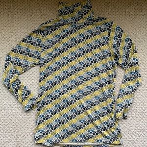 🦋Orla Kiely x Uniqlo Heattech turtleneck EUC rare